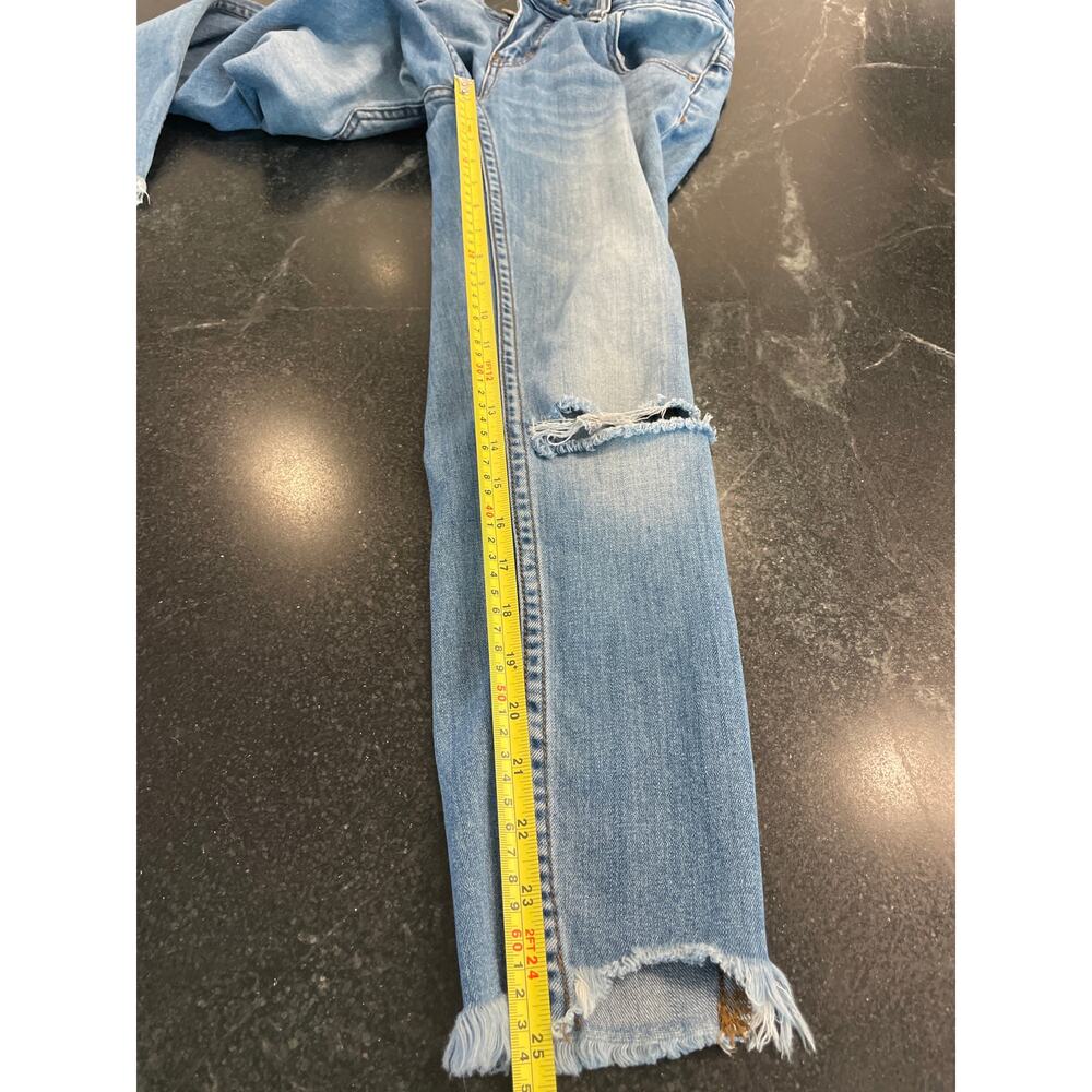 Free People W26 raw edge skinny jeans - Picture 6 of 9